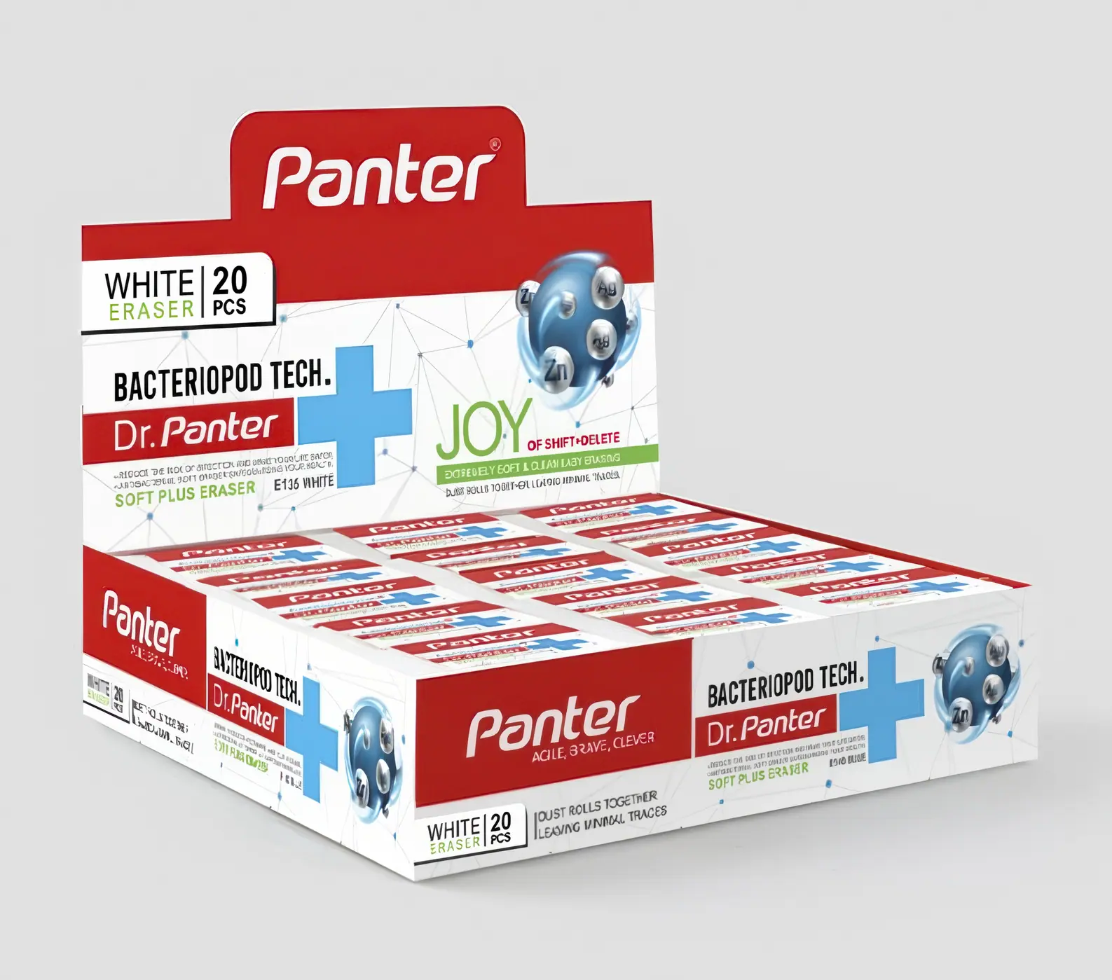 پاک کن باکتریوپاد / Soft plus /کوچک / بسته 30 تایی