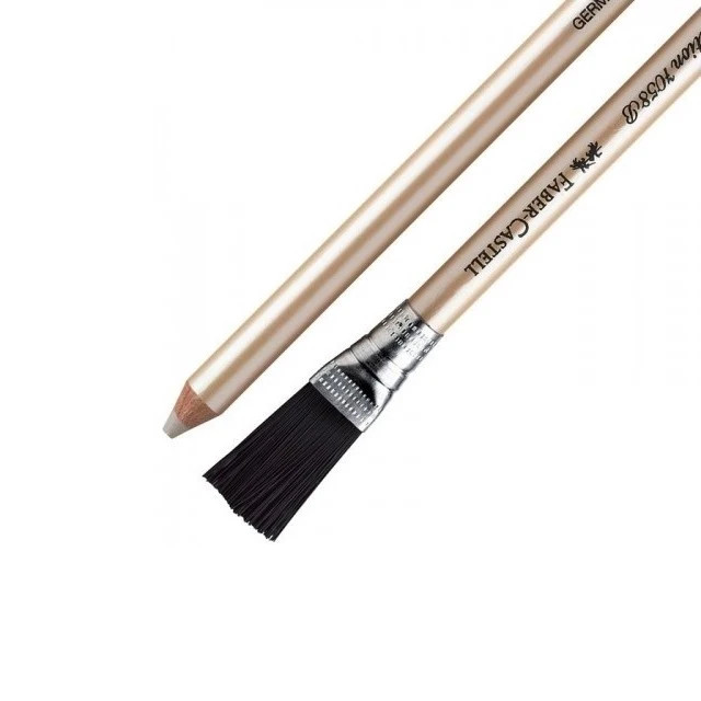 پاک کن فرچه ای فابر کاستل کد 185800 بسته 12 عددی