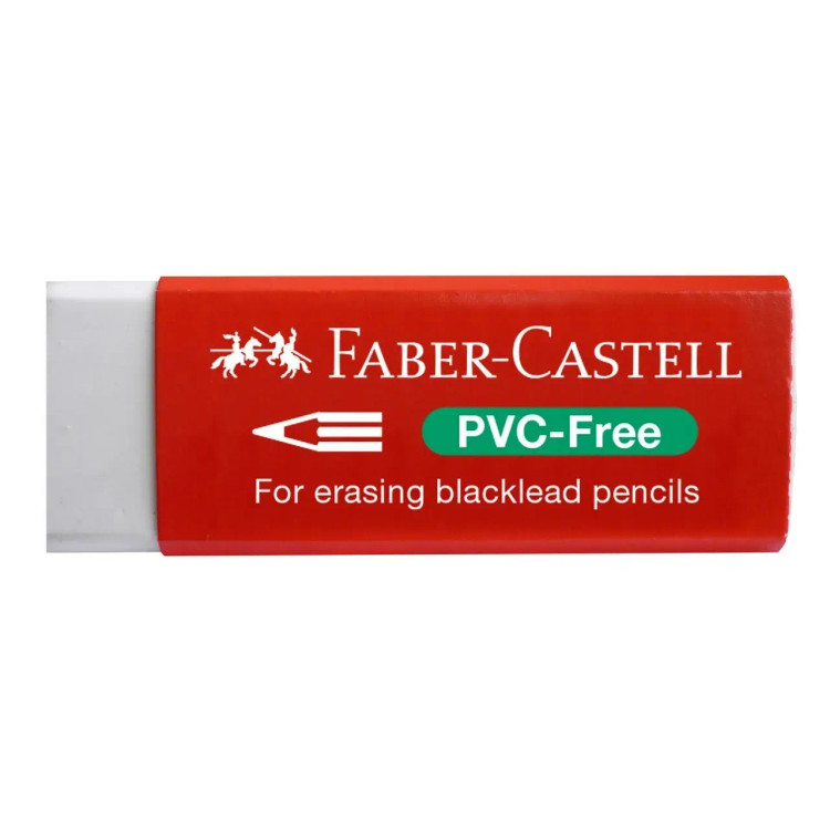 پاک کن سفید فابر کاستل مدل PVC-FREE بسته 20 عددی