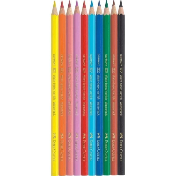 مداد رنگی 12 رنگ فابر کاستل مدل Classic بسته 12 تایی