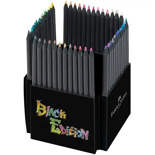 مداد رنگی 50 رنگ فابر کاستل مدل black edition کد 116450