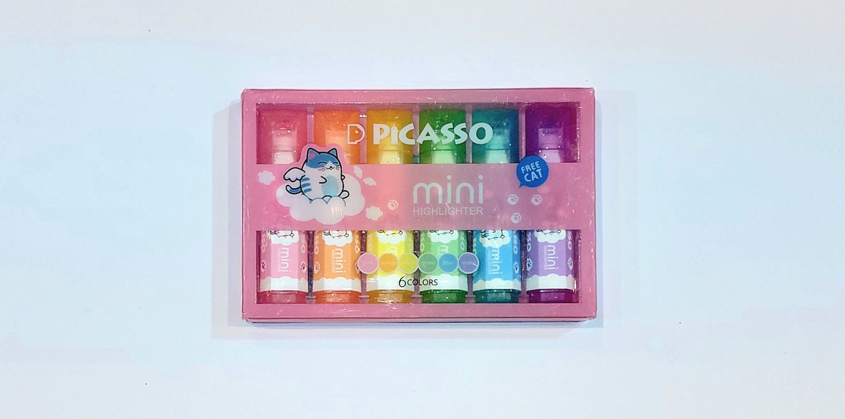 ماژیک علامت زن (هایلایتر) PICASSO بسته 12 عددی