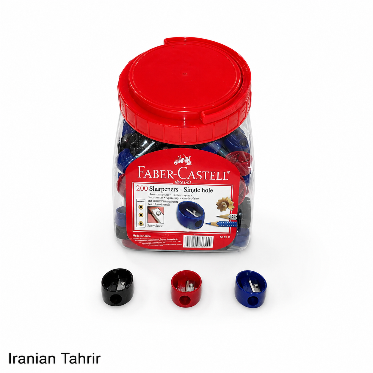 تراش فابر کاستل کد 584911 بسته 200 عددی